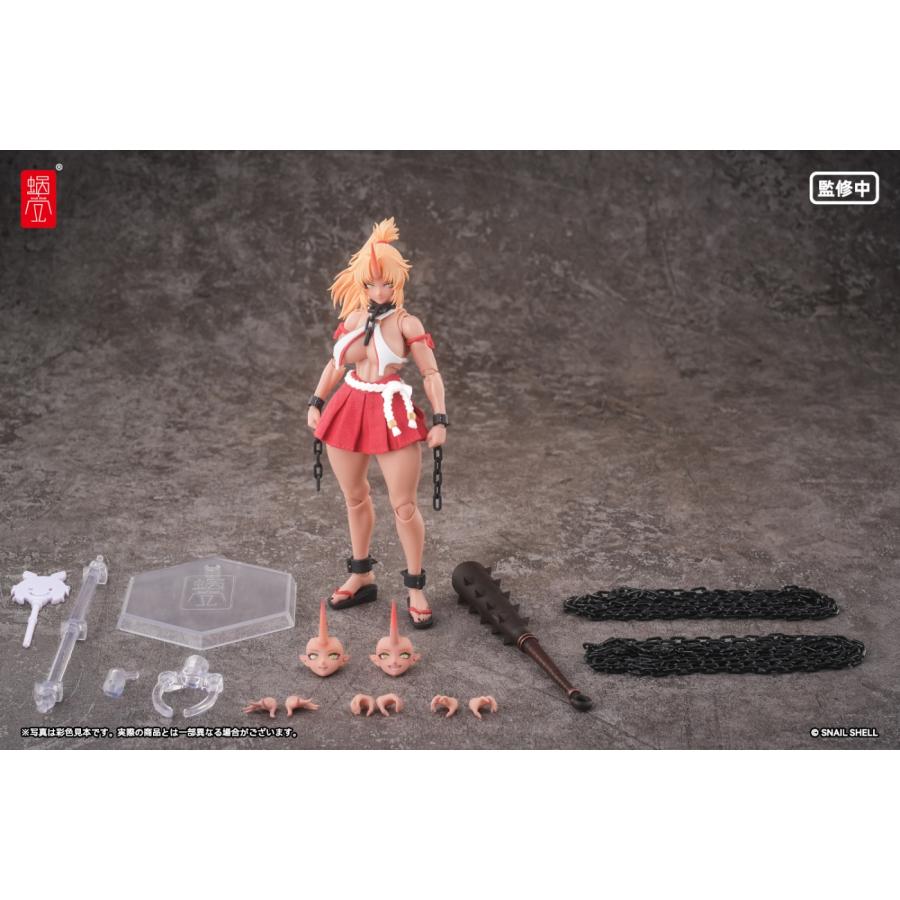 予約 蝸之殼Snail Shell 1/12 RPGEX-08 鬼巫女 次女・紅葉 完成品