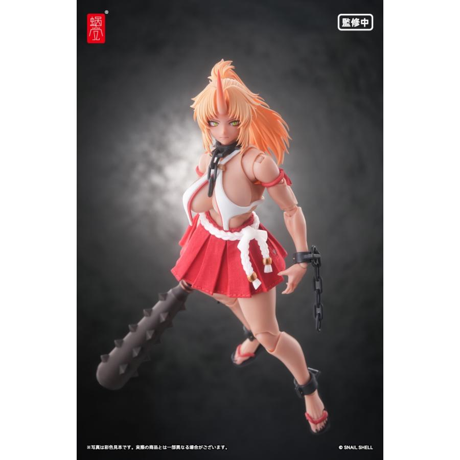 予約 蝸之殼Snail Shell 1/12 RPGEX-08 鬼巫女 次女・紅葉 完成品