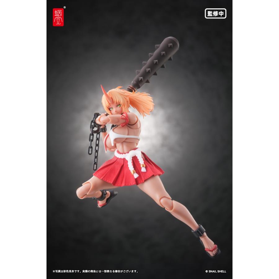 予約 蝸之殼Snail Shell 1/12 RPGEX-08 鬼巫女 次女・紅葉 完成品