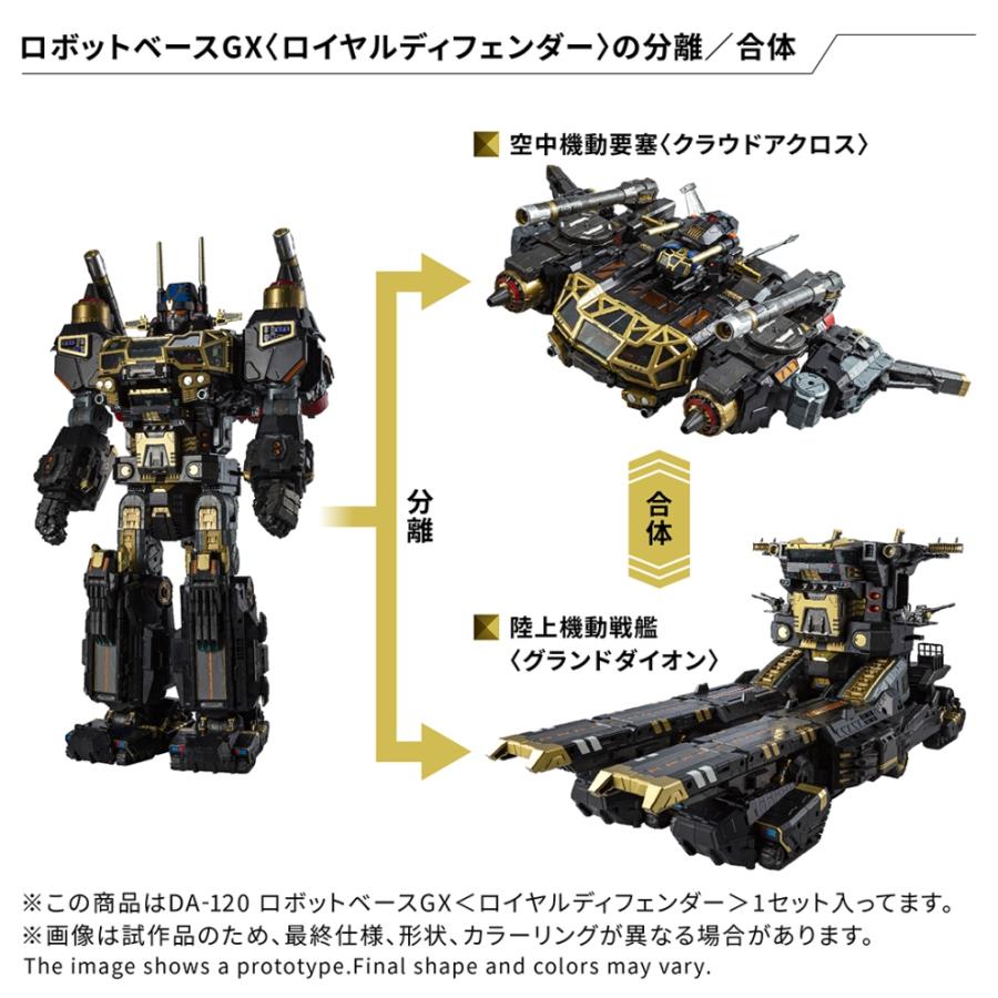 新品 タカラトミー ダイアクロン DA-120 ロボットベースGX＜ロイヤル