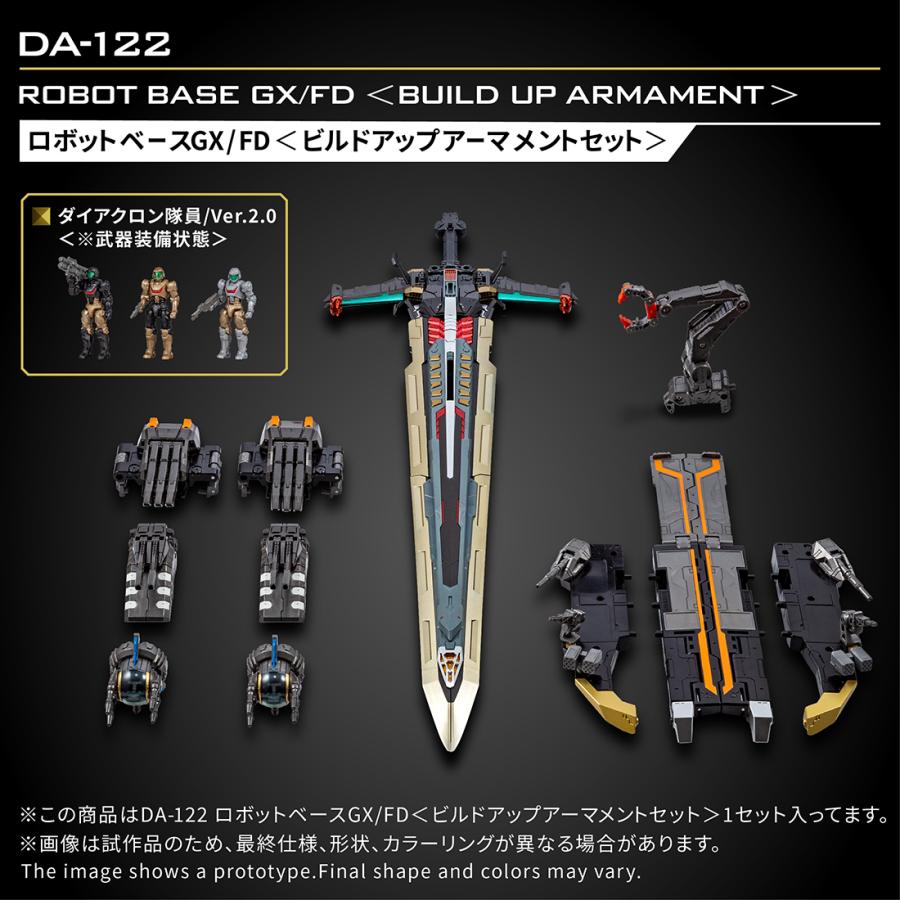 新品 タカラトミー ダイアクロン DA-122 ロボットベースGX/FD ＜ビルド