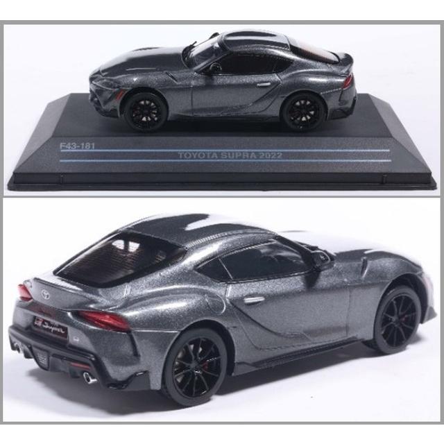 新品 F43-181 First43 1/43 トヨタ GR スープラ2022 グレーメタリック
