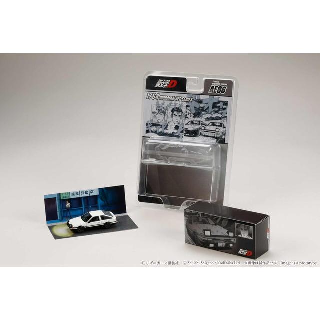 H*ん様 イニシャルD AE86 ミニカー 1/64 VS 中里毅　　フィギュア Amazon | 1/64 Toyota SPRINTER TRUENO GT APEX AE86 / 頭文字D VS