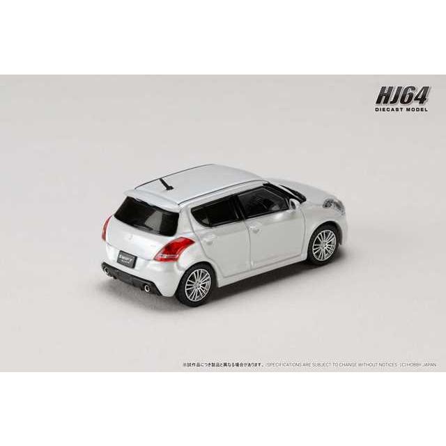 予約 HJ641082W ホビージャパン 1/64 スズキ スイフトスポーツ (ZC32S