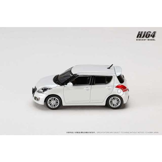 予約 HJ641082W ホビージャパン 1/64 スズキ スイフトスポーツ (ZC32S