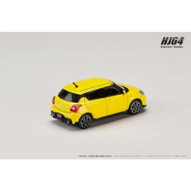 予約 HJ641083AY ホビージャパン 1/64 スズキ スイフトスポーツ ZC33S