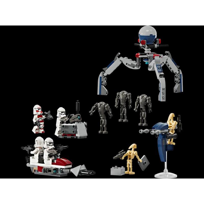 新品 LEGO レゴ スター・ウォーズ クローン・トルーパーとバトル