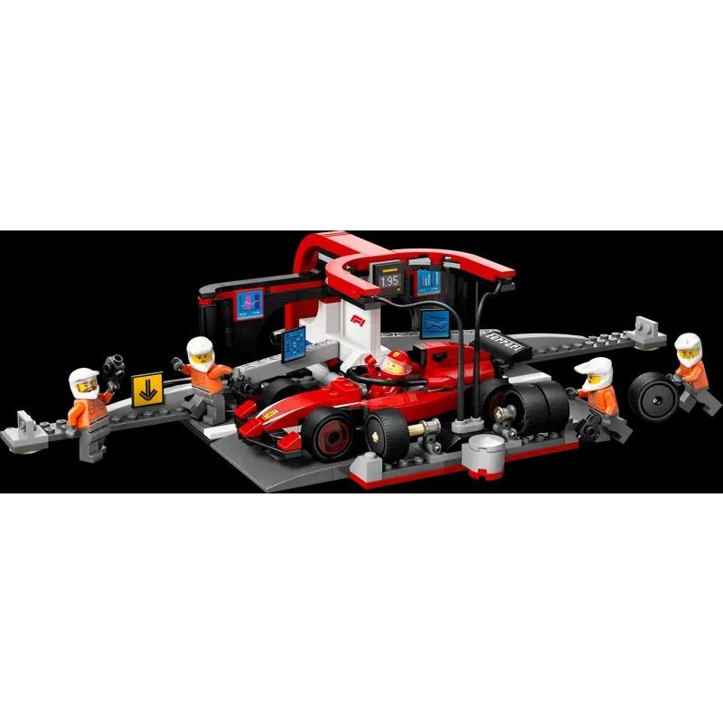 新品 LEGO レゴ シティ F1 Ferrari レースカーのピットイン 60443