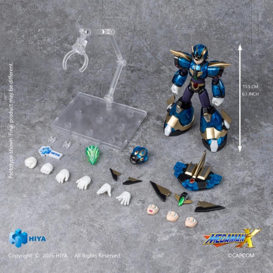 予約 ハイヤトイズ ロックマンX アクションフィギュア X