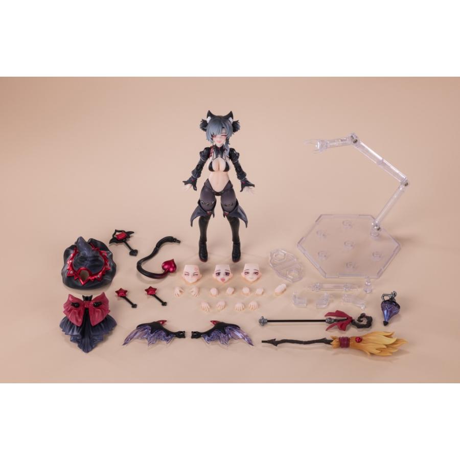 新品 次元具象(EXSSRION) 1/12 見習魔女・星川猫猫 黒髪Ver