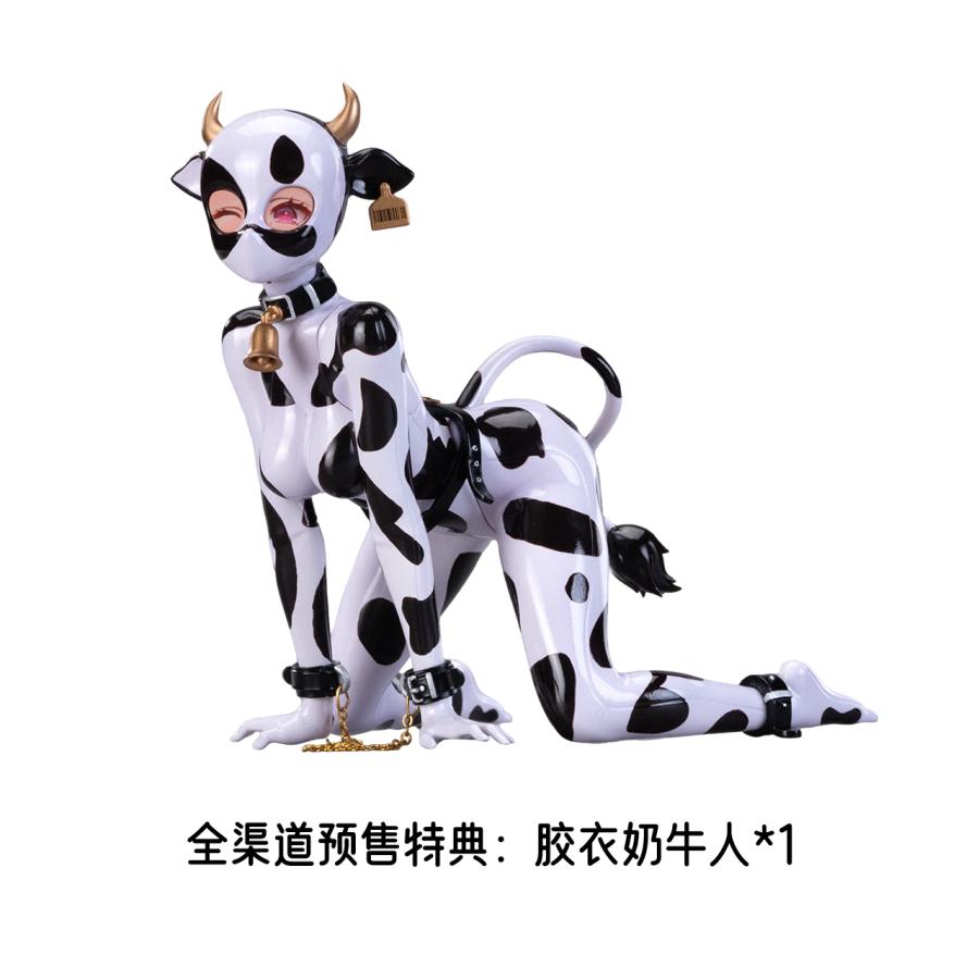 予約 Bear Panda x EIIFOX 1/8 乳牛 MOMO 完成品アクションフィギュア