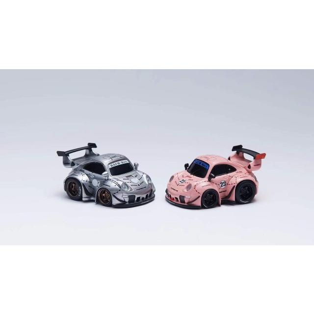 新品 YOU&CAR X furuya 1/64 ポルシェ Porsche RWB 993 Qスケール pink