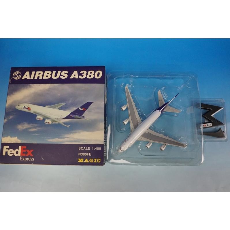 FedEx航空エアバスA380■1/400スケールダイキャスト新品 AIRCRAFT MODEL 1/400 ダイキャスト 『FedEx フェデックス