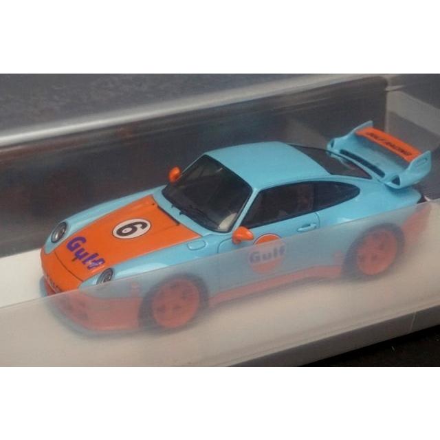 新品 SCM 1/43 ポルシェ ガンザーワークス Porsche Gunther Werks 911 / 993 Gulf racing GT Wing 限定50個