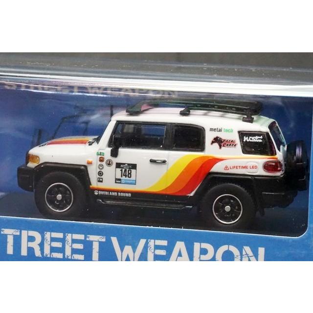 新品 Street Weapon 1/64 トヨタ Toyota FJ Cruiser ホワイト