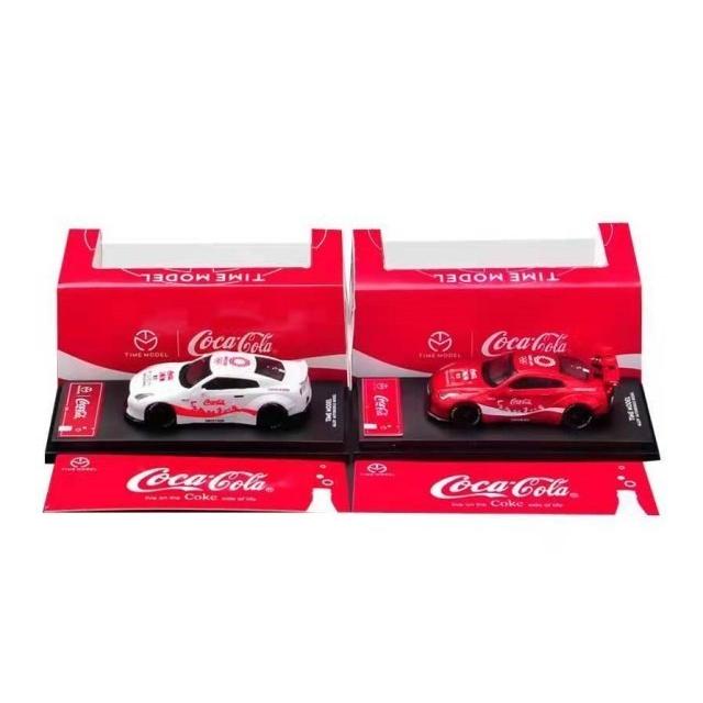 TM Time Micro 1/64 日産 NISSN LB GT-R R35 Coca Cola ホワイト ダックテール : ブーストギア ...