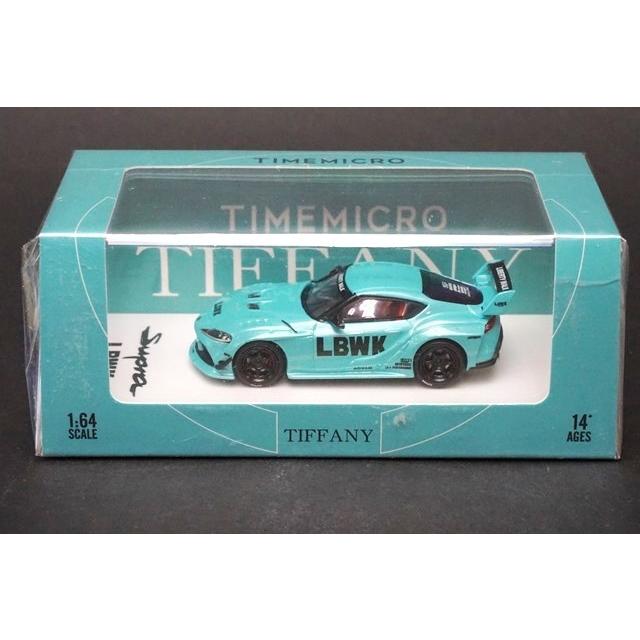 新品 TM Time Micro 1/64 トヨタ LBWK スープラ Toyota Supra A90 Tiffany Blue ...
