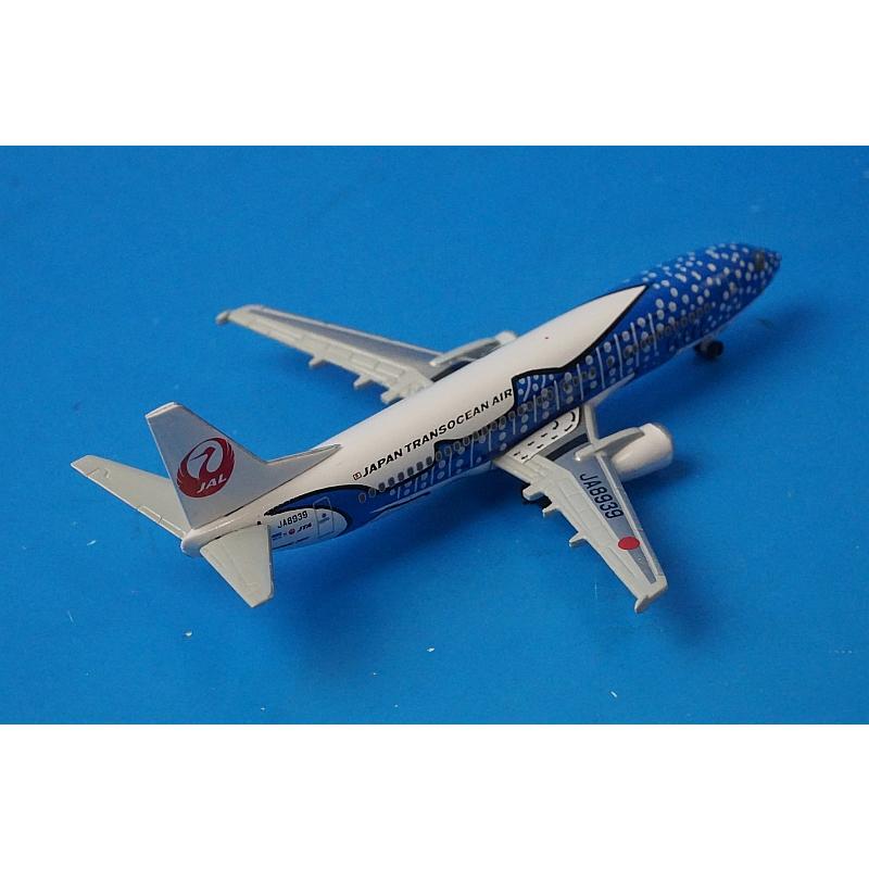 JAL/JTA B737 JA8939 ジンベエジェット JALUX 1/400 B737-400 JTA 日本トランスオーシャン ジンベエジェット
