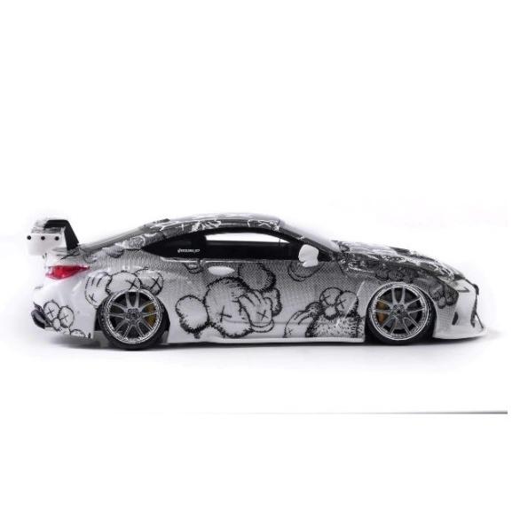 新品 YM model 1/64 レクサス Lexus RCF KAWS PANDEM Rocket
