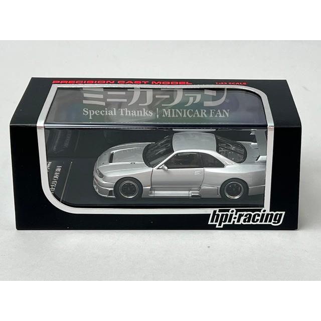 1/43 HPI 8166 ミニカーファン特注 日産 ニスモ GT-R ルマン シルバー_14