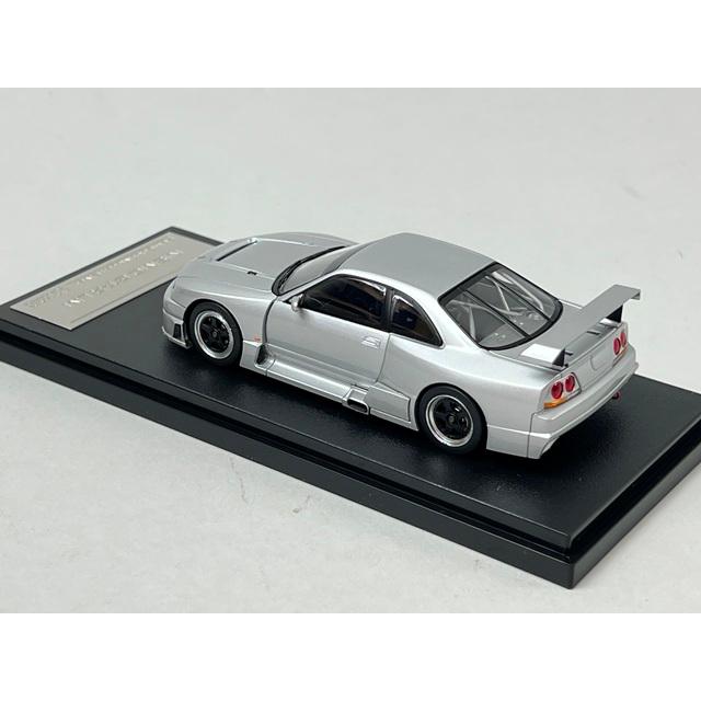 1/43 HPI 8166 ミニカーファン特注 日産 ニスモ GT-R ルマン シルバー_1