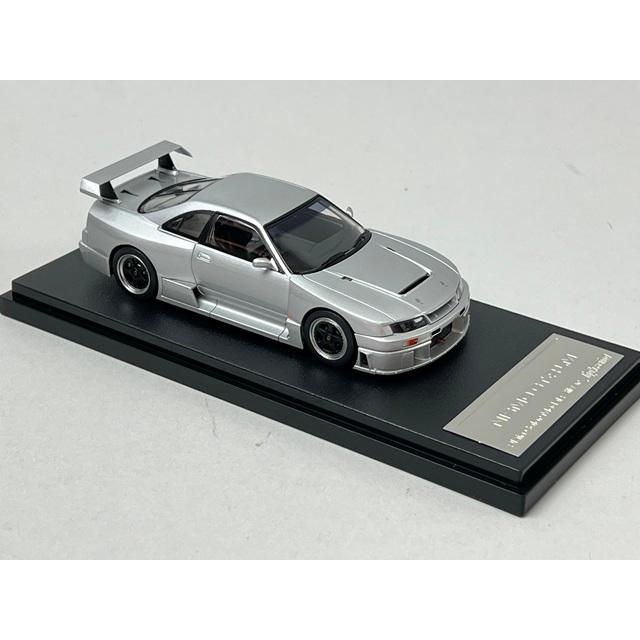 1/43 HPI 8166 ミニカーファン特注 日産 ニスモ GT-R ルマン シルバー_2