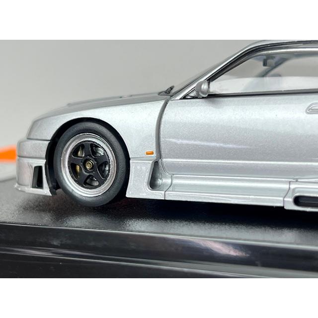 1/43 HPI 8166 ミニカーファン特注 日産 ニスモ GT-R ルマン シルバー_6