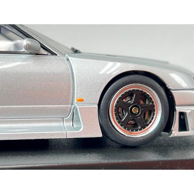 1/43 HPI 8166 ミニカーファン特注 日産 ニスモ GT-R ルマン シルバー_9