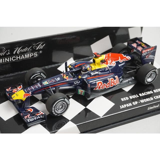1/43 ミニチャンプス 410110301 レッドブルレーシング ルノー RB7 日本
