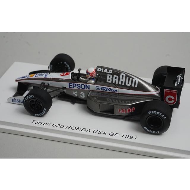 1/43 スパーク ROMU039 ロム特注 ティレル 020 ホンダ アメリカGP 1991