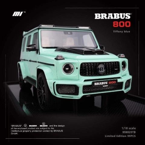 予約 MH020TB MOTORHELIX モーターヘリックス 1/18 メルセデス ベンツ ブラバス Mercedes Benz Brabus 800 Tiffany Blue　99台限定(25740円)