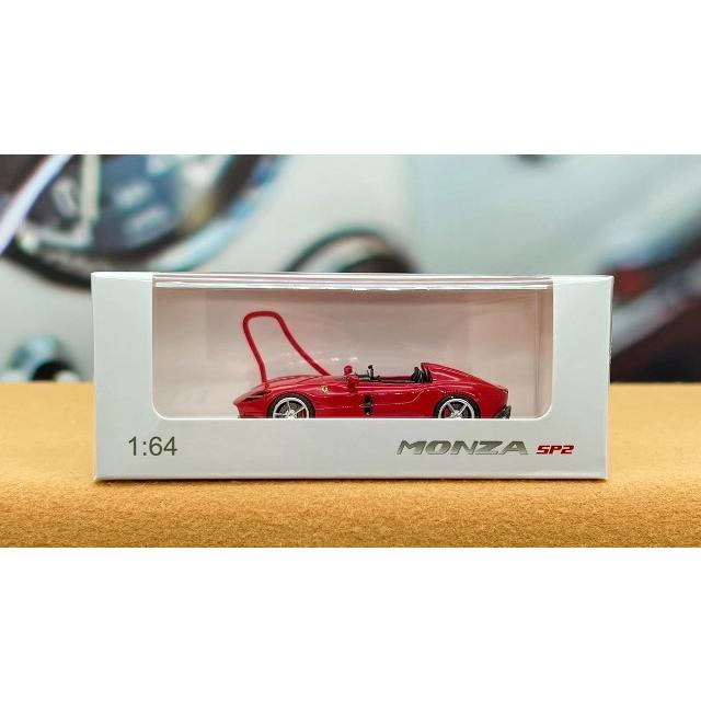 新品 SP64002R SP MODEL 1/64 フェラーリ Ferrari Monza SP2 レッド