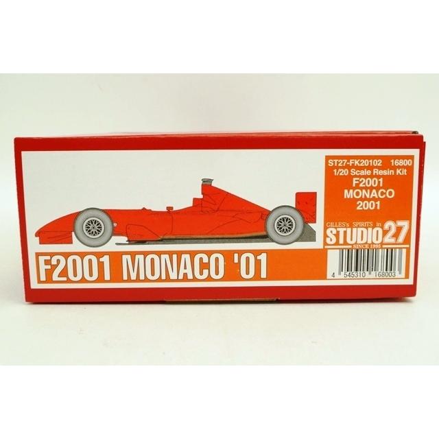 新品ST27-FK20102 スタジオ27 1/20 フェラーリ F2001 モナコGP 2001 