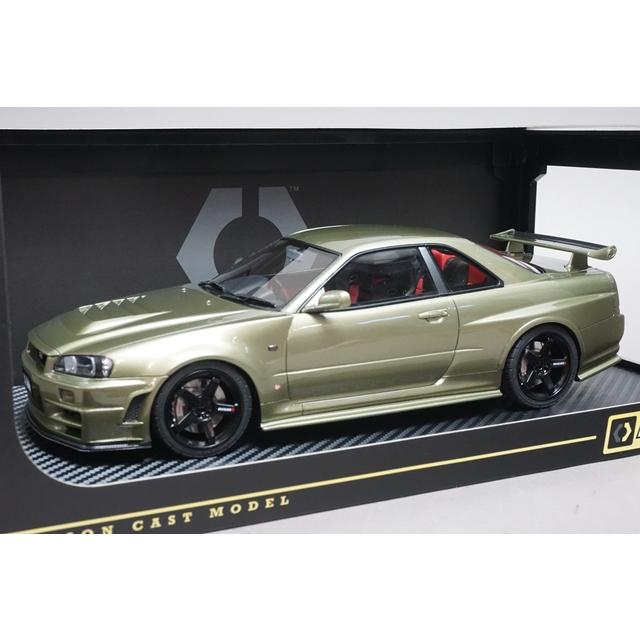 1/18 HPI 8907 日産 ニスモ R34 GT-R Zチューン ミレニアムジェイド