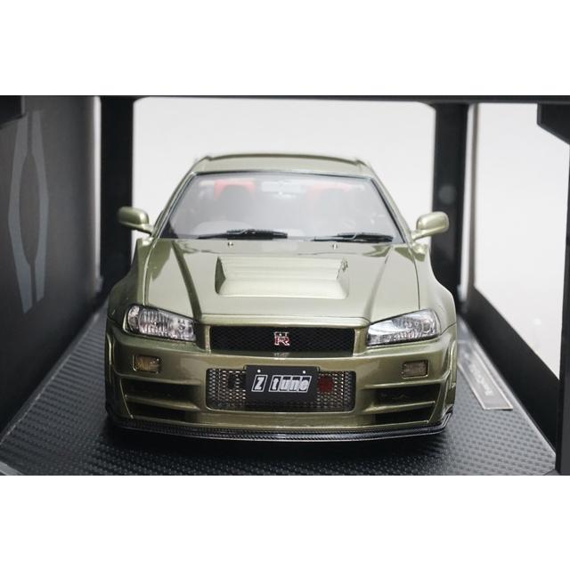 1/18 HPI 8907 日産 ニスモ R34 GT-R Zチューン ミレニアムジェイド
