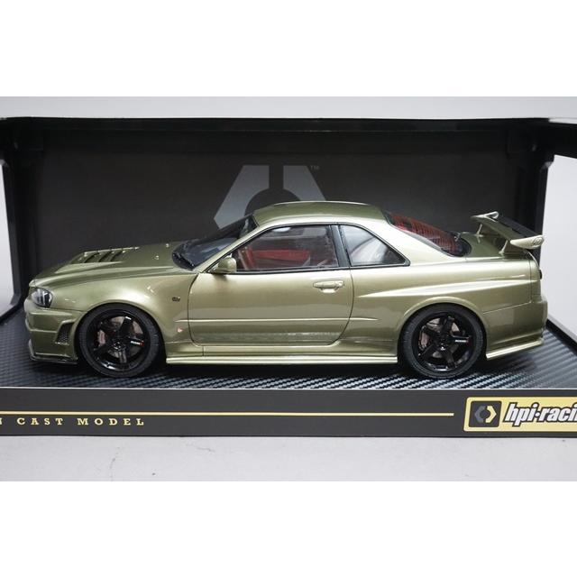 1/18 HPI 8907 日産 ニスモ R34 GT-R Zチューン ミレニアムジェイド