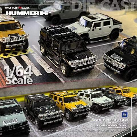 予約 MD6401BPW MH MOTORHELIX モーターヘリックス 1/64 ハマー Hummer