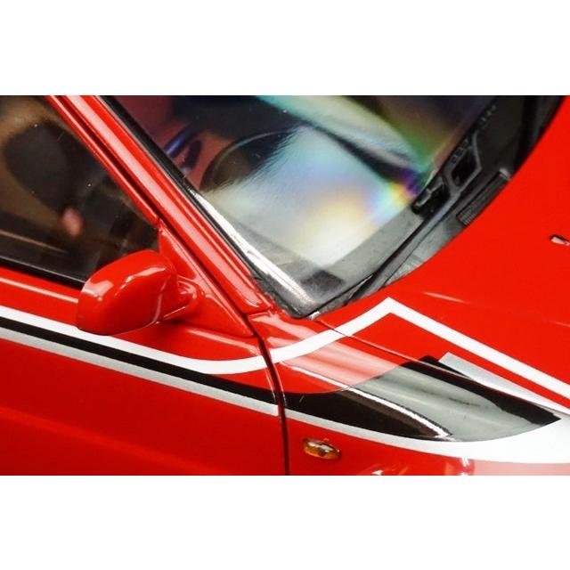 1/18 オートアート 77156 三菱 ランサー エボVI T.マキネン レッド