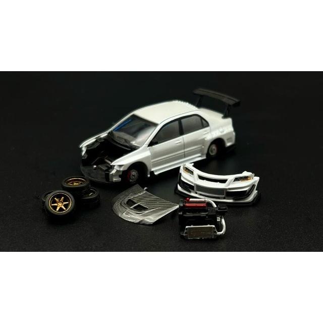 新品 PE64600 PEAKO ピーコ 1/64 三菱 ランサーエボリューション 9