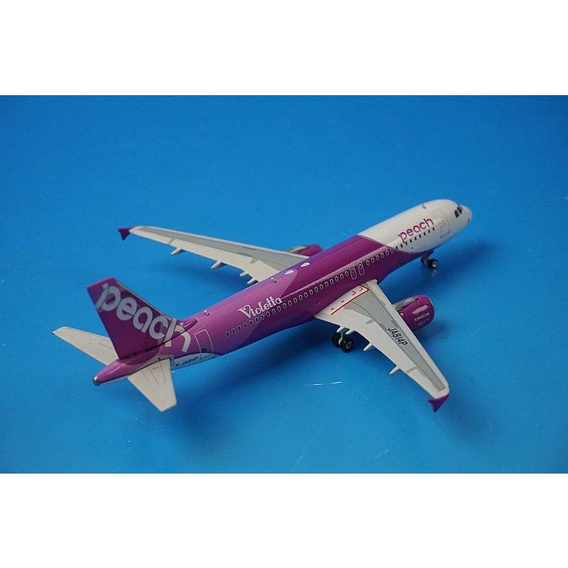 1/400 A320-200 ピーチ Violetta×RUNE 内藤ルネ JA814P ［04077］ フェニックス/中古｜freestyle-hobby｜02