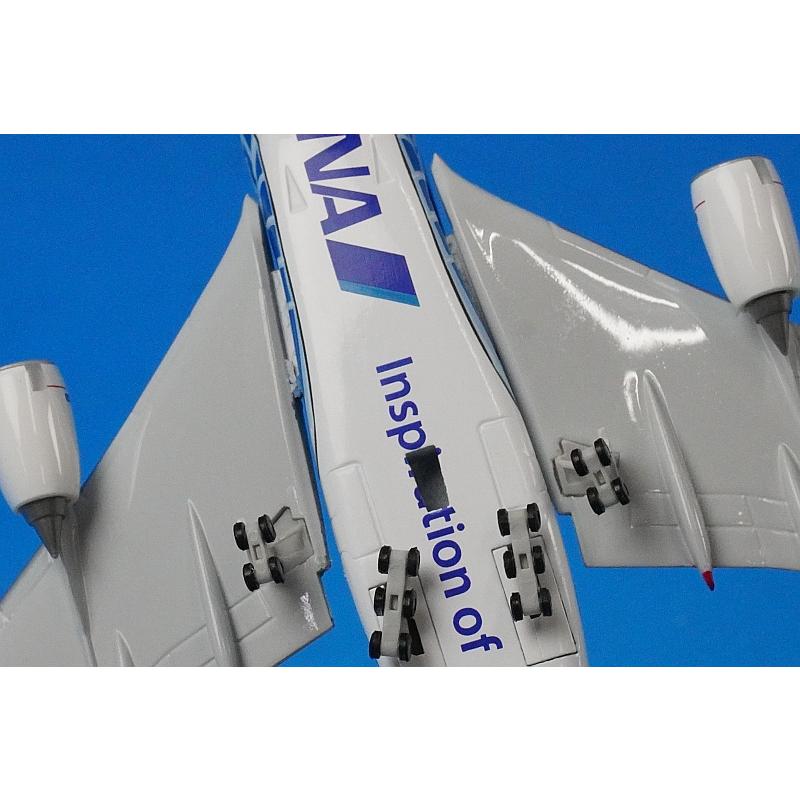 1/400 A380-841 ANA FLYING HONU ANAブルー WiFiレドーム・ギアつき
