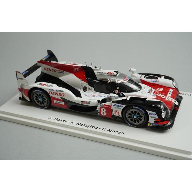 1/43 スパーク 43LM18 トヨタ TS050 ハイブリッド ガズーレーシング ルマン 24H 優勝 2018 #8の画像