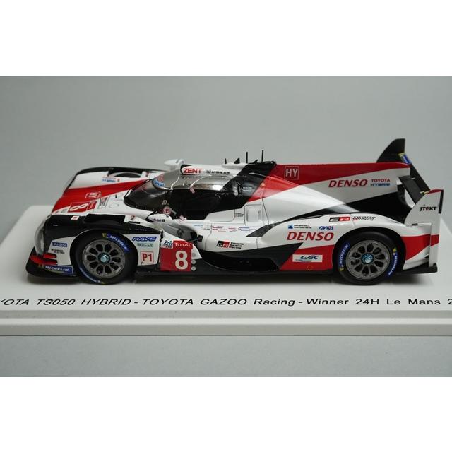 1/43 スパーク 43LM18 トヨタ TS050 ハイブリッド ガズーレーシング ルマン 24H 優勝 2018 #8の画像