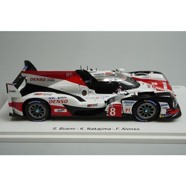 1/43 スパーク 43LM18 トヨタ TS050 ハイブリッド ガズーレーシング ルマン 24H 優勝 2018 #8の画像