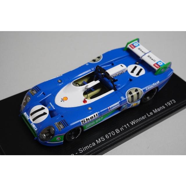 1/43 スパーク 43LM73 マトラ Simca MS670B ルマン 優勝 1973 #11 H