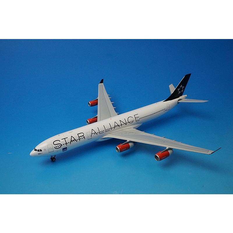 スカンジナビア航空　SAS　エアバス340　旅客機　模型　　M スカンジナビア航空 SAS エアバス340 旅客機 模型 M