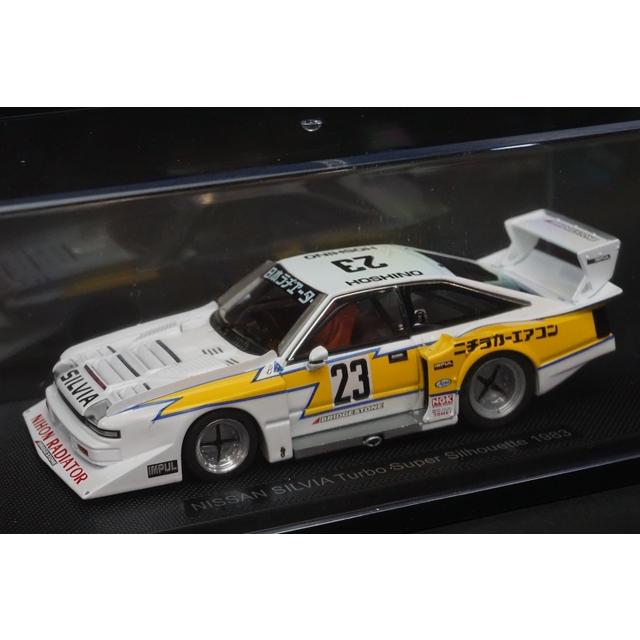1/43 エブロ 44292 日産 シルビア ターボ スーパーシルエット 1983#23