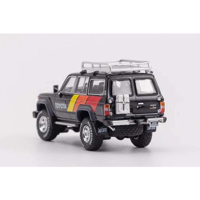 新品 KS-029-93 ゲインコーププロダクツ GCD 1/64 トヨタ ランドクルーザー ランクル Toyota Land Curiser LC60 Black TRD 左ハンドル｜freestyle-hobby｜02