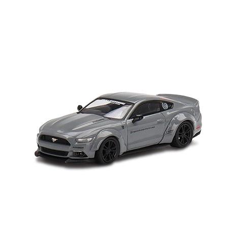新品 MC139-GR TSM MINI-GT 1/64 フォード Ford Mustang GT LB-Works Grey 右ハンドル ...