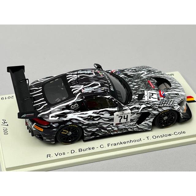 1/43 スパーク SB268 メルセデスAMG GT3 Ramレーシング 2nd Pro-Am Cup class SPA 24h 2019 #74の画像